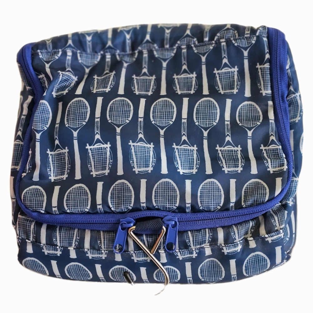 TENNIS toiletry travel bag w/hook